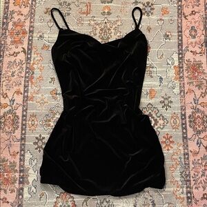 Elegant Black Mini Dress